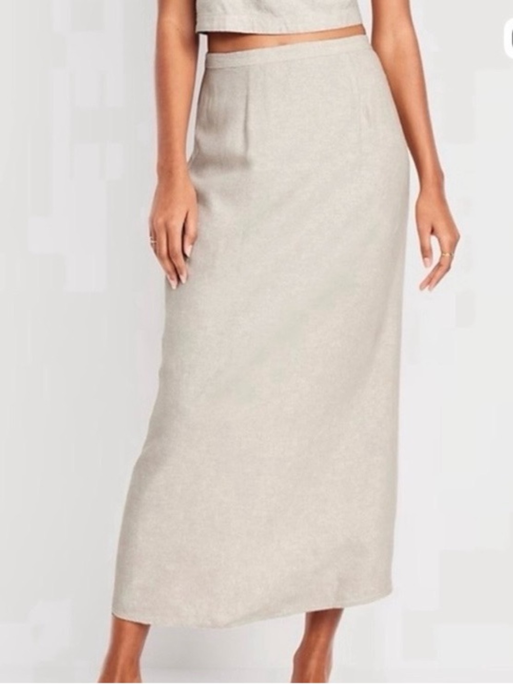 Old Navy Linen Maxi Skirt